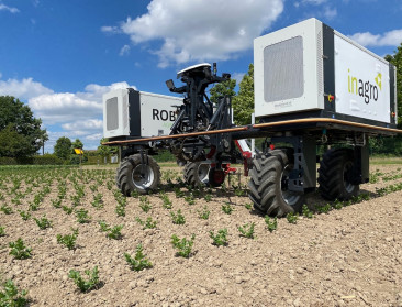 Onderzoekscentra willen meer robots op het veld met "AgRoboConnect"