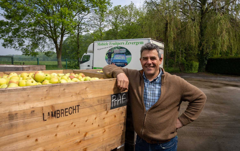 Appelteelt en sapverwerking is nieuwe hoofdactiviteit sierteler