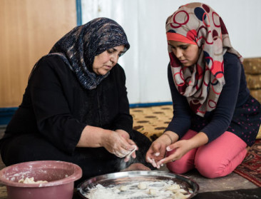 Vrouwen doen 90 procent van het werk aan gezinsmaaltijd