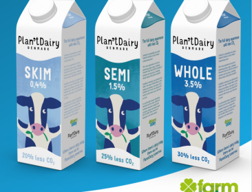 Daar komt de hybride melk: Deels plantaardig, deels van de koe