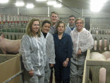 ABS met politici op bezoek bij Limburgse veehouders