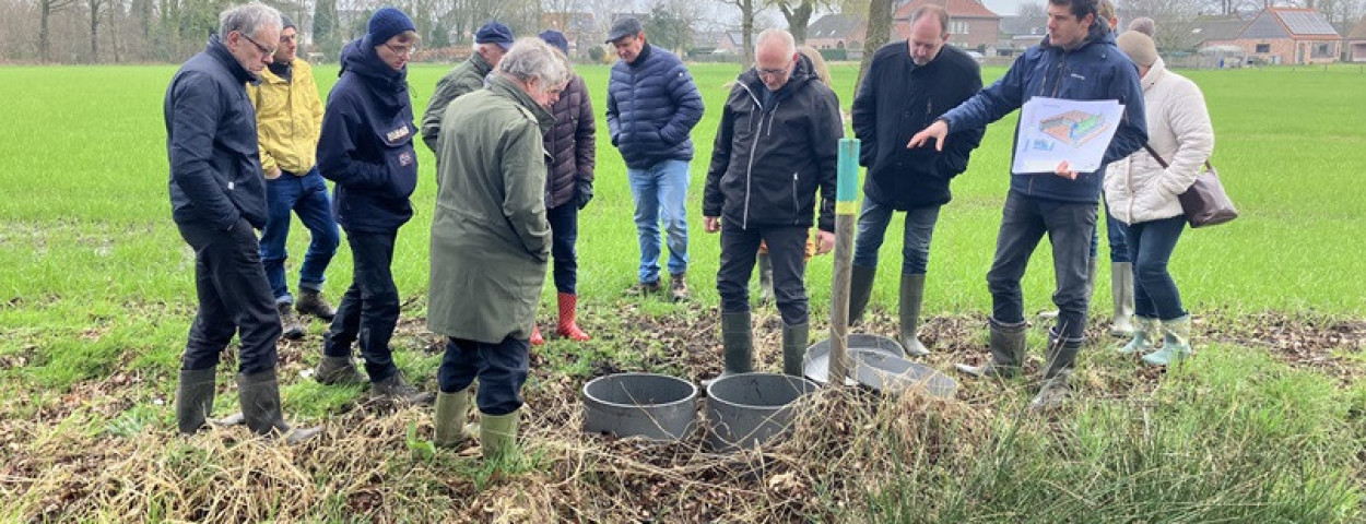 Peilgestuurde drainage Bocholt_West-Vlaamse boeren