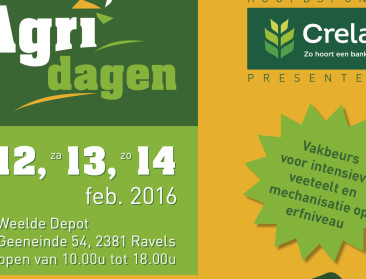 Veehouderijbeurs Agridagen verdubbelt in oppervlakte