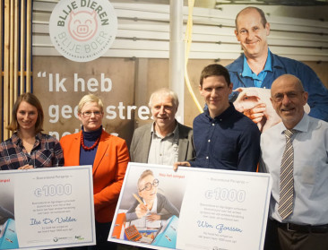 Jonge varkensspecialisten winnen Boerenbond persprijzen
