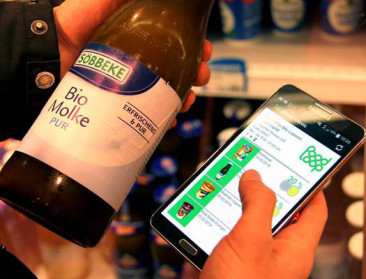 Applicatie seint korting op bijna vervallen voeding