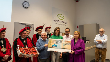 Aardbeienseizoen officieel afgetrapt bij Coöperatie Hoogstraten