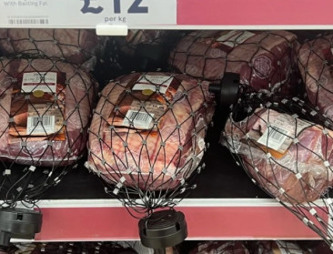 Vlees en boter beveiligd in Engelse supermarkten