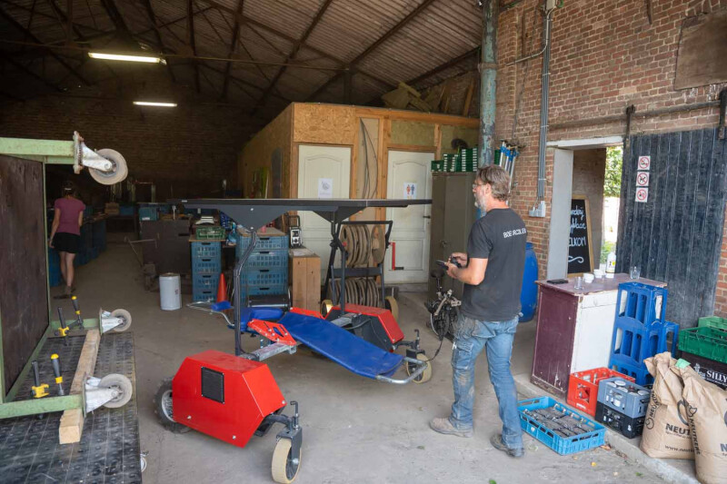 Wiedbed van rolstoel_boer bricoleur