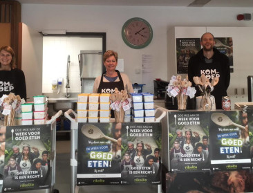 Minder inkomsten, maar Rikolto toch positief over eerste Week Voor Goed Eten