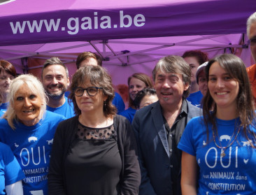 Prins Laurent 'stemt' voor dieren in de Grondwet