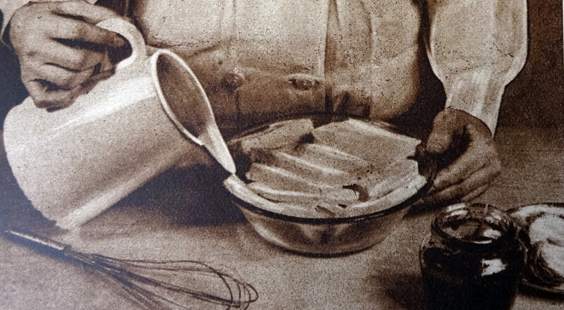 Wentelteefjes waren ideaal om restjes brood te verwerken. De Boerin. Maandschrift voor de landelijke huishoudster, februari 1940