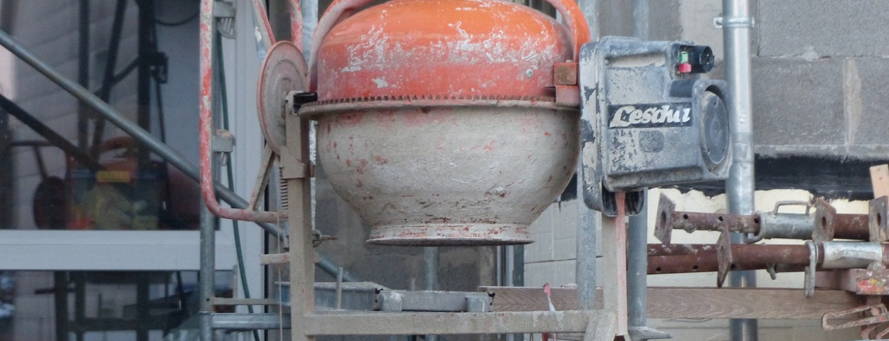 betonmixerbetonstopbouwshiftverharding