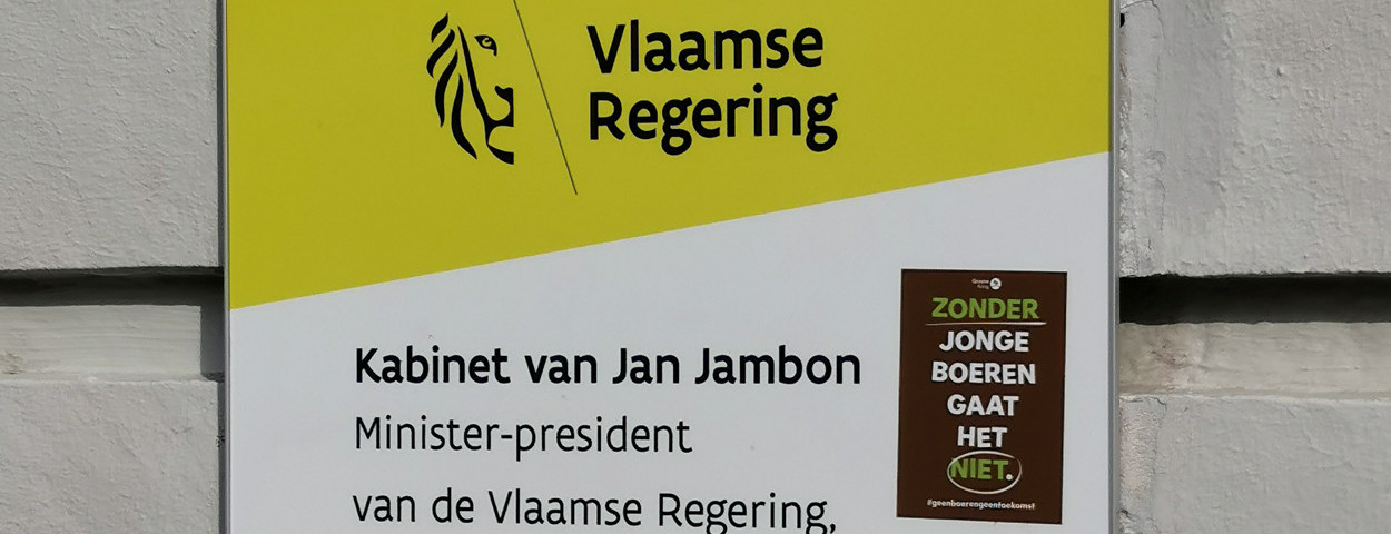 actie groene kring Jambon jonge boeren