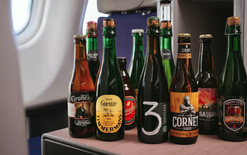 Brussels Airlines serveert voor het eerst streekbieren uit het Pajottenland op 12.000 meter