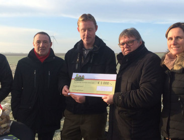 Opbrengst b.akkerbroden gaat naar akkervogelbeschermers