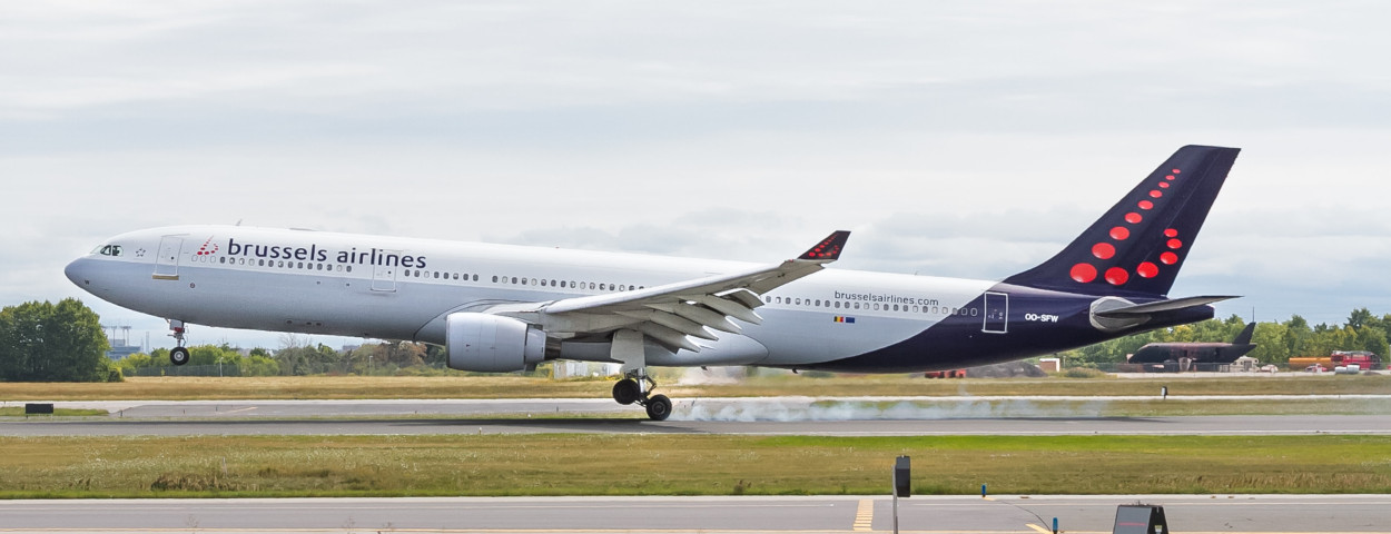 vliegtuig brussels airlines