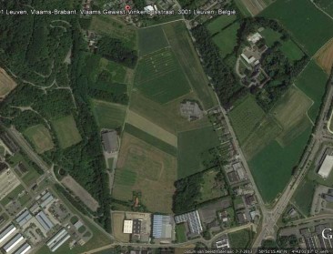 Protest tegen bouwplannen Parkveld in Heverlee