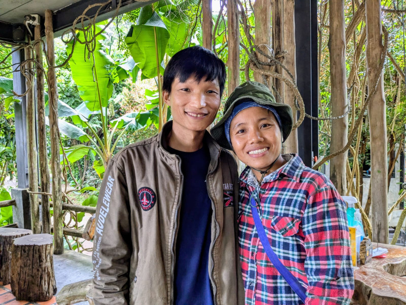 Thailand Warit en zijn vrouw