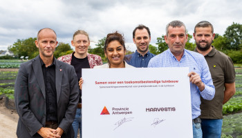 Provincie Antwerpen investeert 100.000 euro per jaar in tuinbouwonderzoek