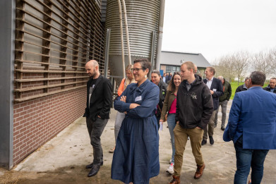 Bezoek aan Dairy Campus