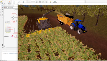 Eerst op computer, dan in het echt: landbouwtech rijdt uit op virtuele velden