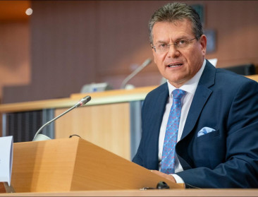 Slovaak Maros Sefcovic wordt opvolger van Frans Timmermans