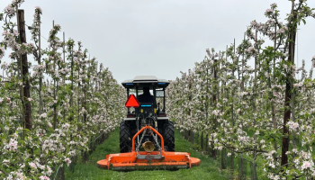 PC Fruit onderzoekt inzet van elektrische tractoren in de Vlaamse fruitsector