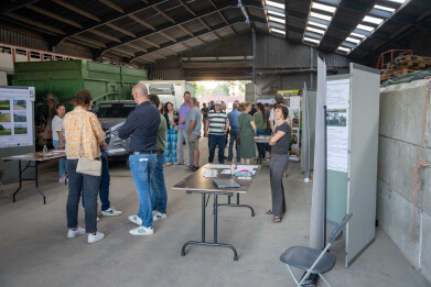 informatiemarkt van het project Waterlandschap Zwalmvallei