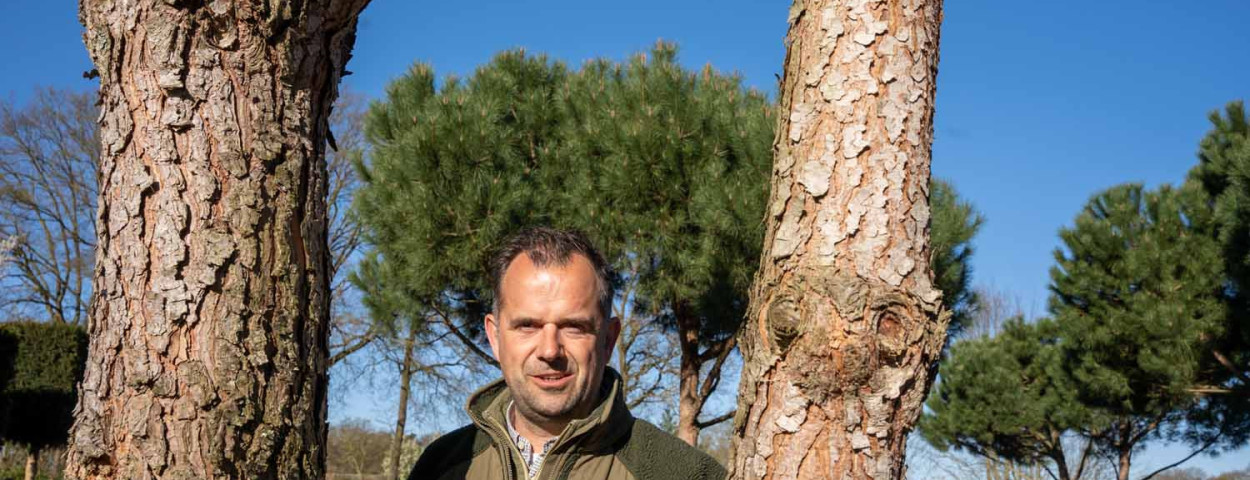 Bart Peeters van boomkwekerij Mentens