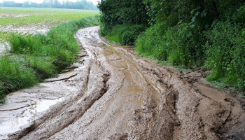 Nieuw Europees project MUDCAP wil modderstromen vanuit akkers helpen voorkomen.