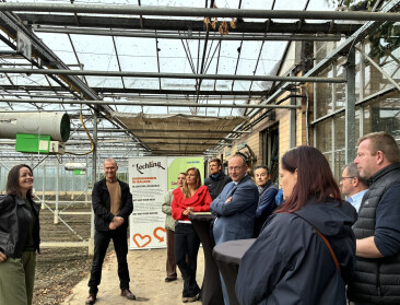 Maatwerkbedrijf en zorgorganisatie investeren samen in verwerking van biogroenten