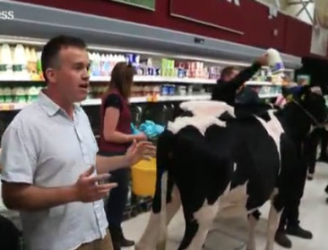 Britse supermarkten zwichten voor het boerenprotest