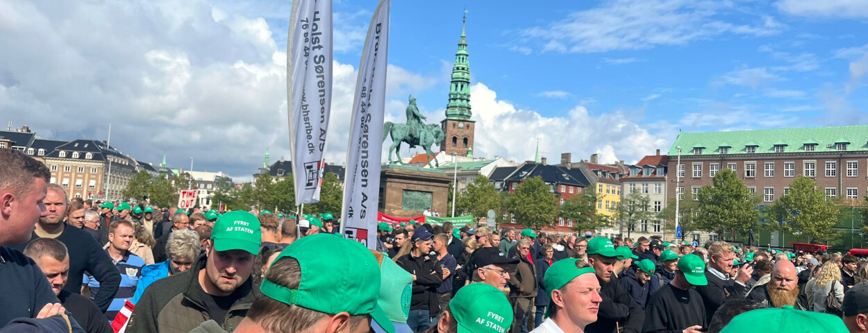 Demonstratie Denemarken