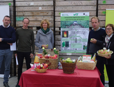 Precisiefruitteelt start in het Hageland bij de bodem