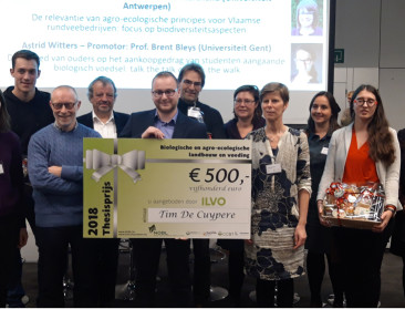 Eerste agro-ecologieprijs uitgereikt op Agriflanders