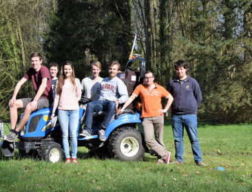 Leuvense bio-ingenieurs sleutelen aan high-tech tractor