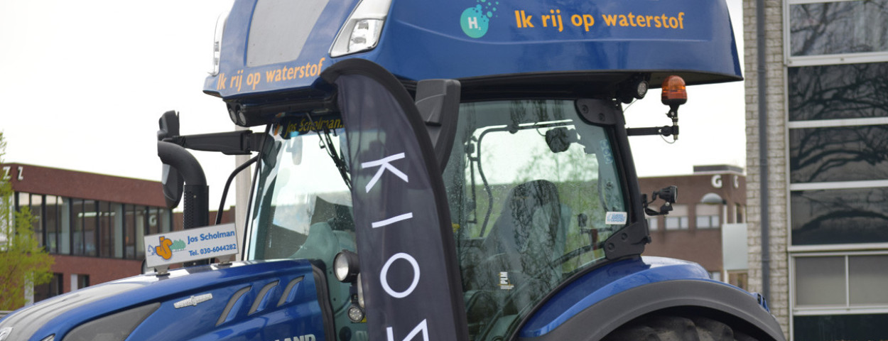 waterstoftractor Kioz New Holland