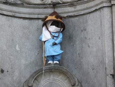 Wereldmelkdag: Afrikaans Manneken pis plast melk