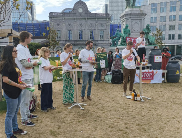 Ngo's betogen in Brussel tegen Europees handelsakkoord met Mercosur