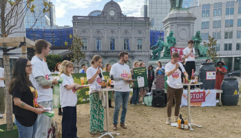 Ngo's betogen in Brussel tegen Europees handelsakkoord met Mercosur