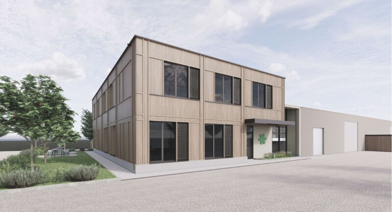 Praktijkpunt Landbouw nieuw kantoorgebouw 2026
