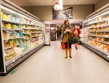 Belg besteedt 12,8% meer aan voeding en boodschappen