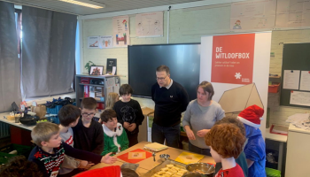 Opwijkse school wint wedstrijd 15 jaar witloofbox