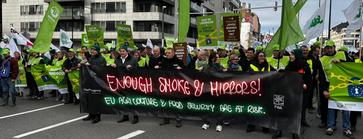 Boerenprotest Mercosur Boerenbond Copa Cogeca december 2025