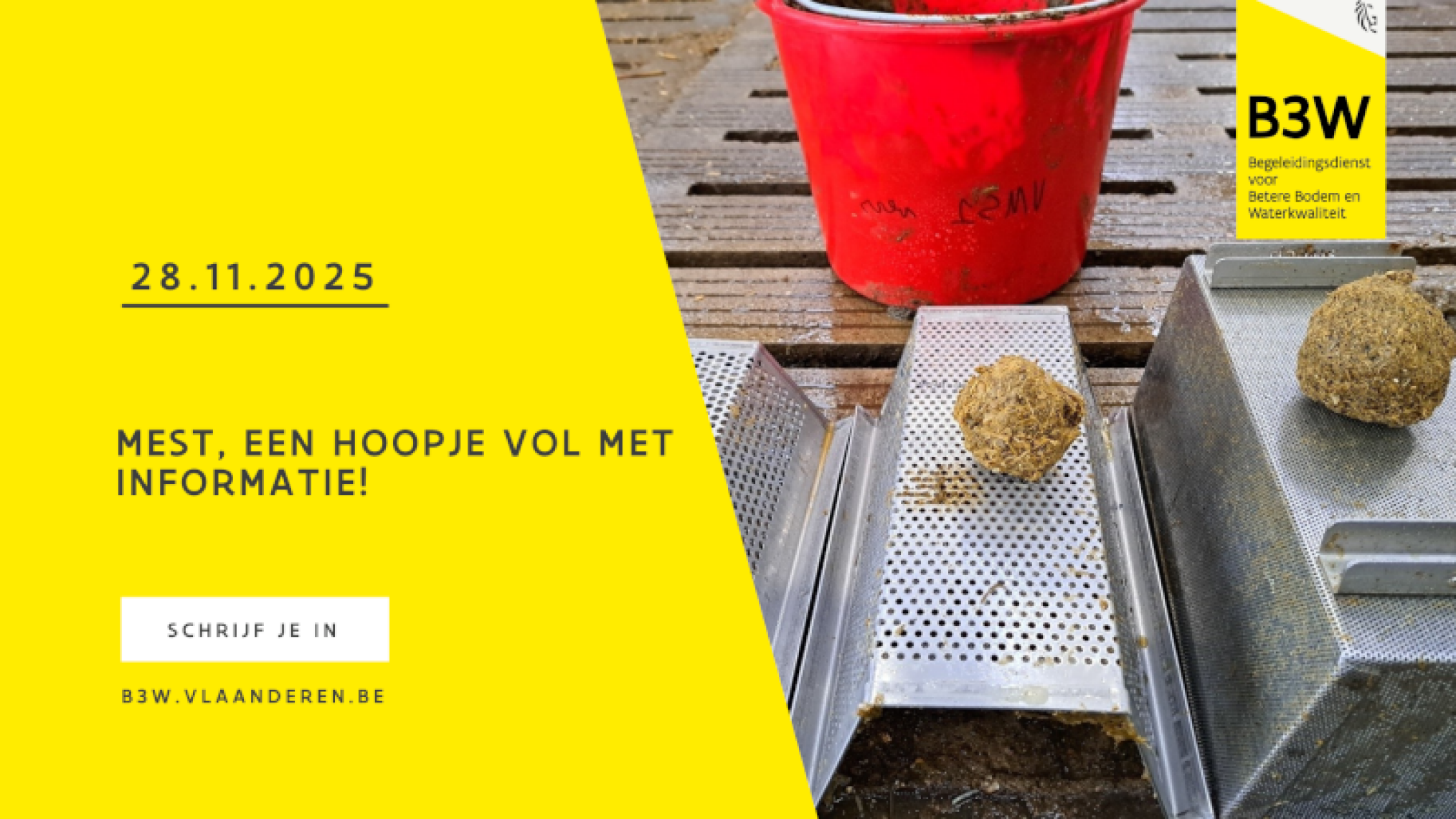 Thematisch uitwisselingsmoment: mest, een hoopje vol met informatie!