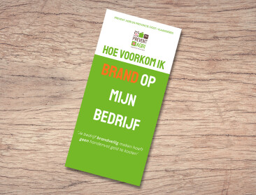 Provincie Oost-Vlaanderen en Prevent-Agri lanceren folder rond brandpreventie