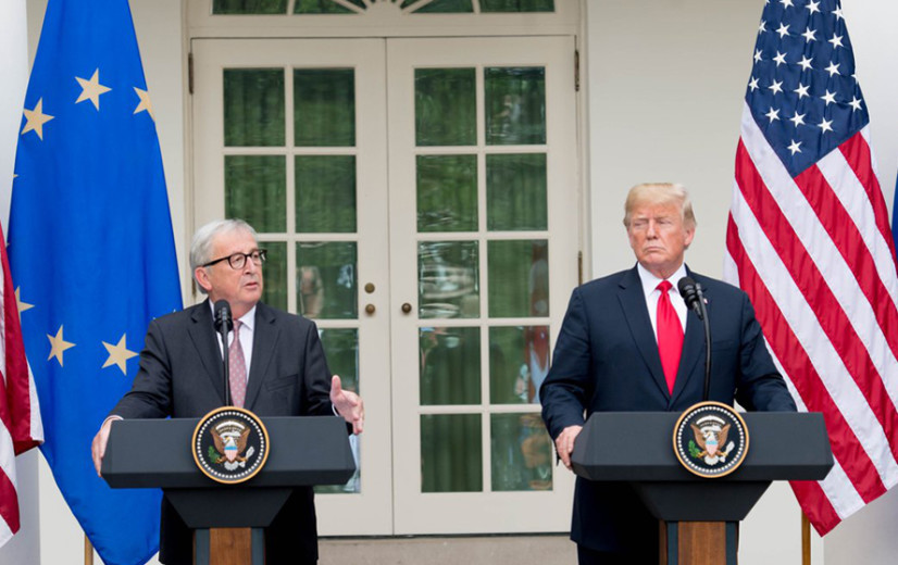Wapenstilstand in handelsoorlog VS en EU