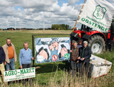 ABS Oostende en Agro-Markt voeren actie tegen zwerfvuil