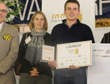 Handige boer wint Inno Potato Award met spuiwaterspuit