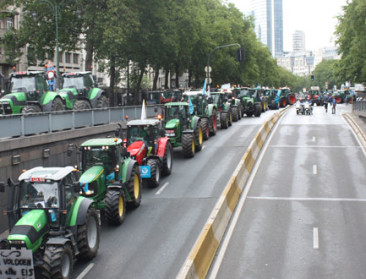 Landbouworganisaties plannen massale tractoractie op vrijdag 3 maart